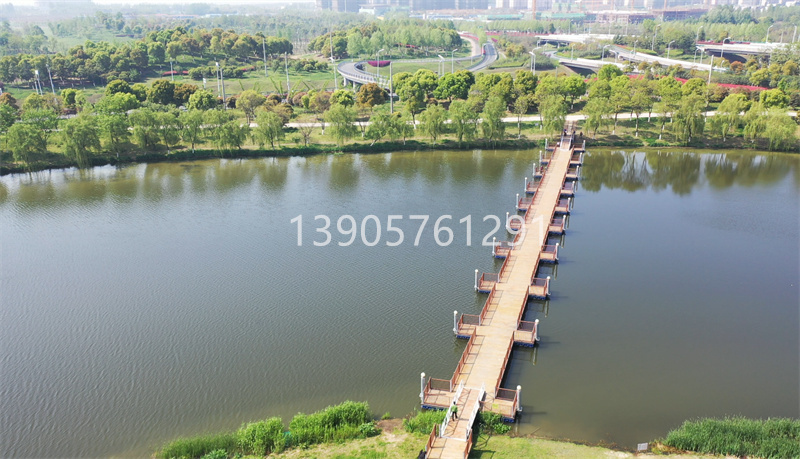 合肥浮筒+鋼架浮橋