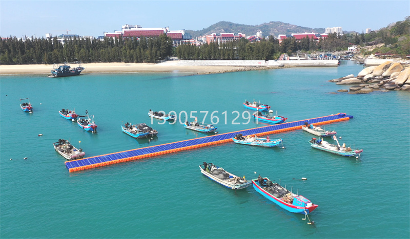 福建漳州一字型浮筒碼頭